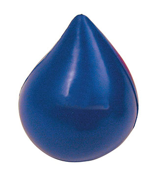 Drop Shaped Squeezies Stress Reliever