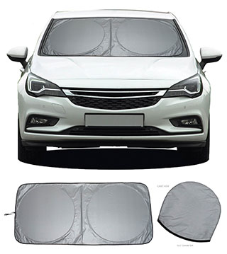 Dual Panel Car Sunshade