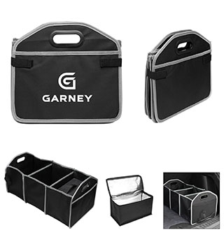 Trunk Organizer With Cooler Bag