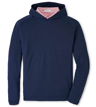 Men's Peter Millar Pine Performance Hoodie